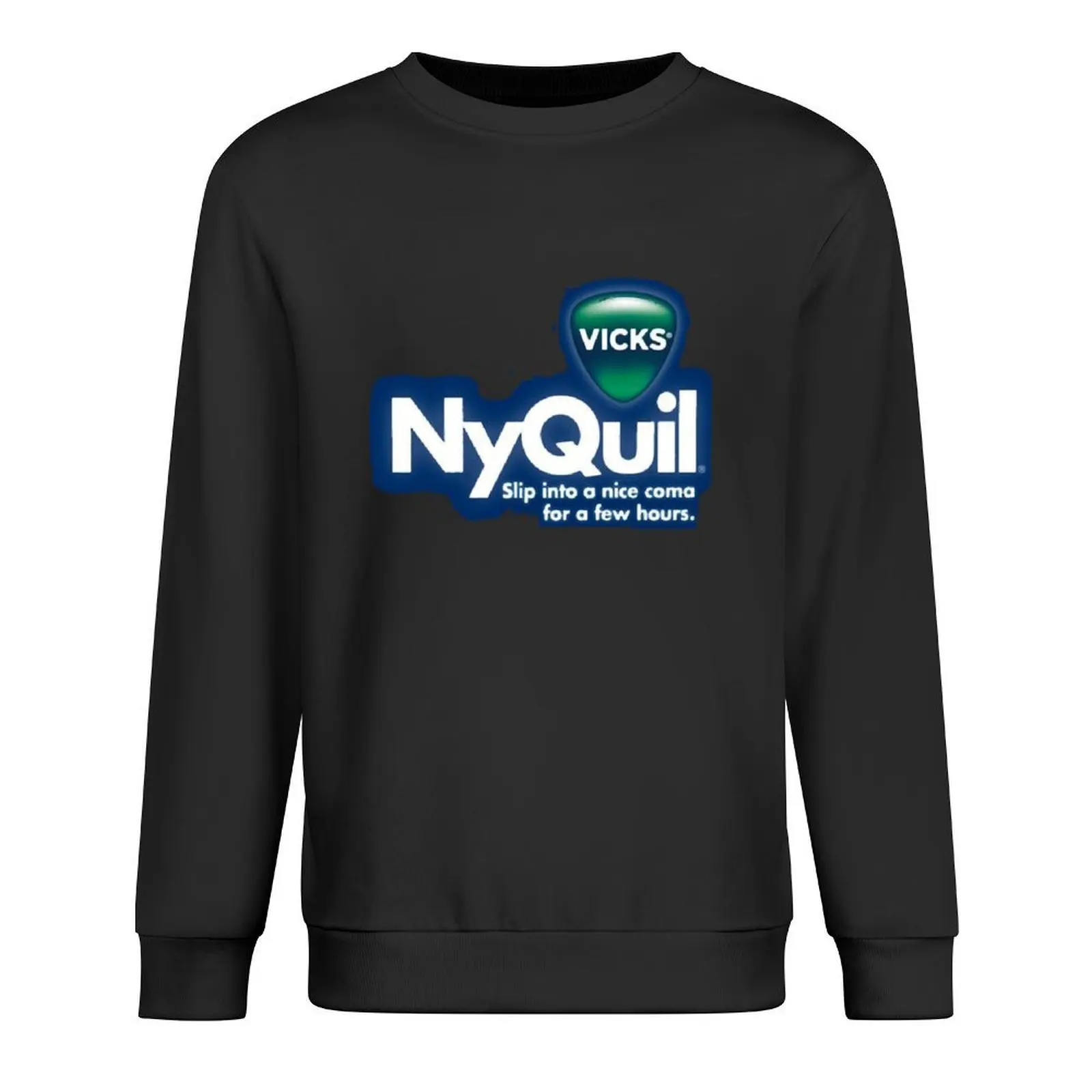 

NyQuil Pullover men's winter sweater men's clothes tracksuits korean clothes hooded sweatshirt for men