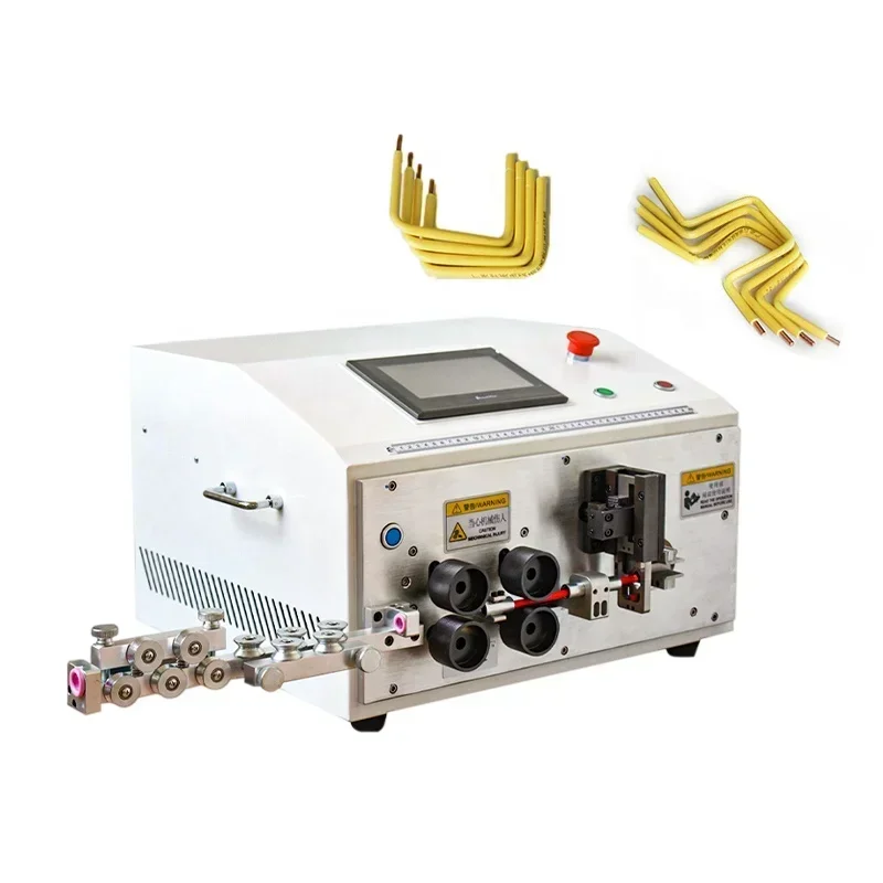 

2025 TR-35S 0.1-35mm2 Automatic Computerized BVR 2D Wire Cable Cutting and Stripping Machine Bending for Bending Wire