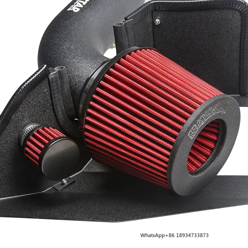 Customizable Laser logo 3.5'' Racing Aluminum Air Intake Kit for Golf GTI VW Golf R MK7 Jetta GLI for Audi  S3 A3 view 3
