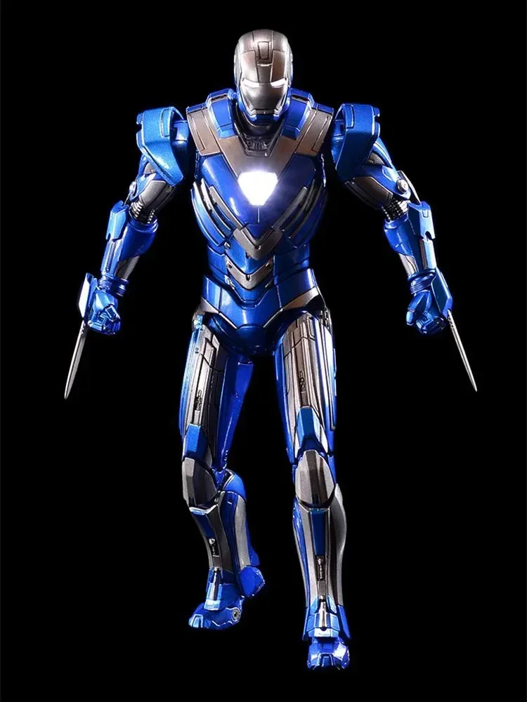 

Marvel The Avengers 1/12 Alloy Iron Man Figure Cs Mk33 Mk30 Centurion Movable Luminous Soldier Model Collect Cartoon Decor