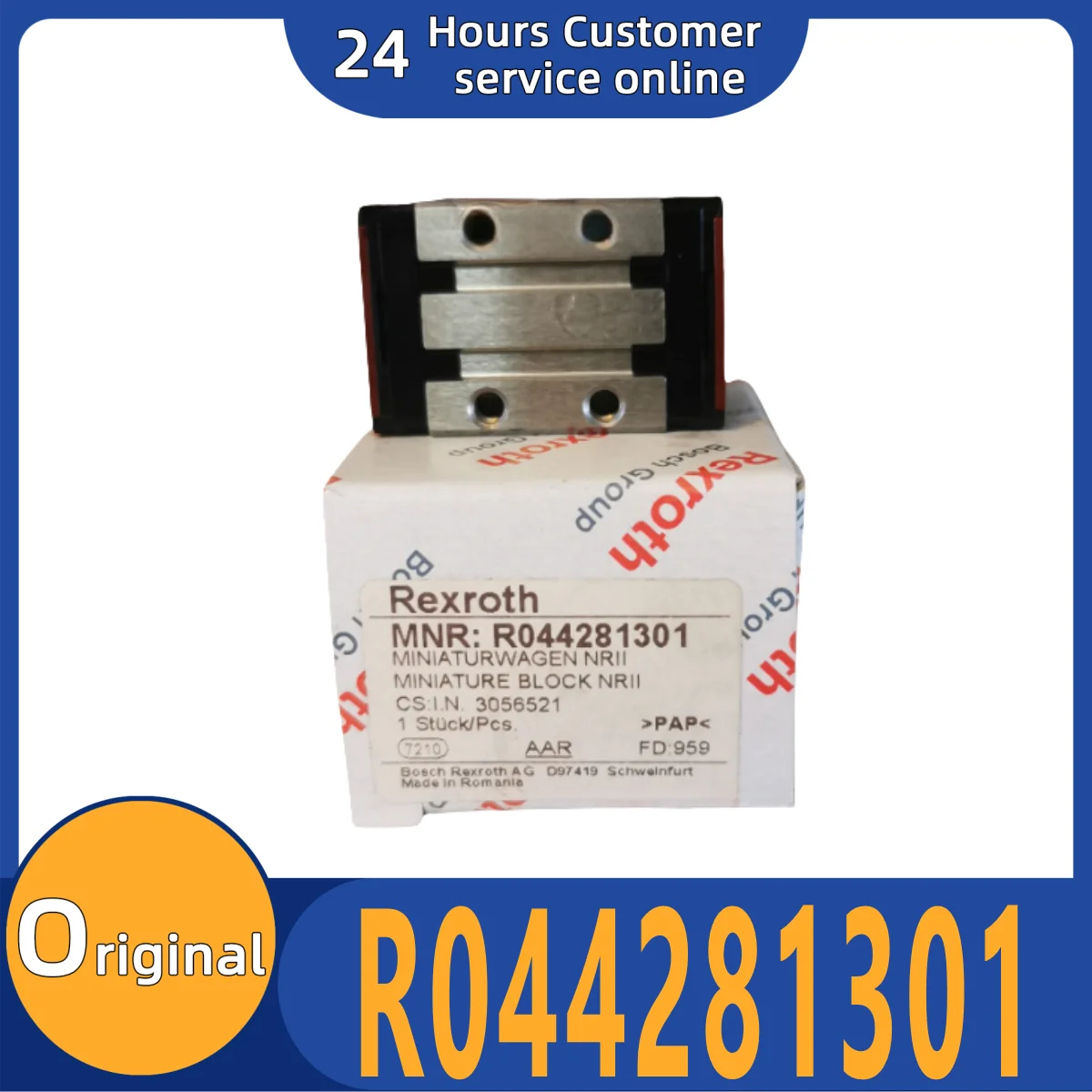 

Brand new original R044281301 slider guide bearing