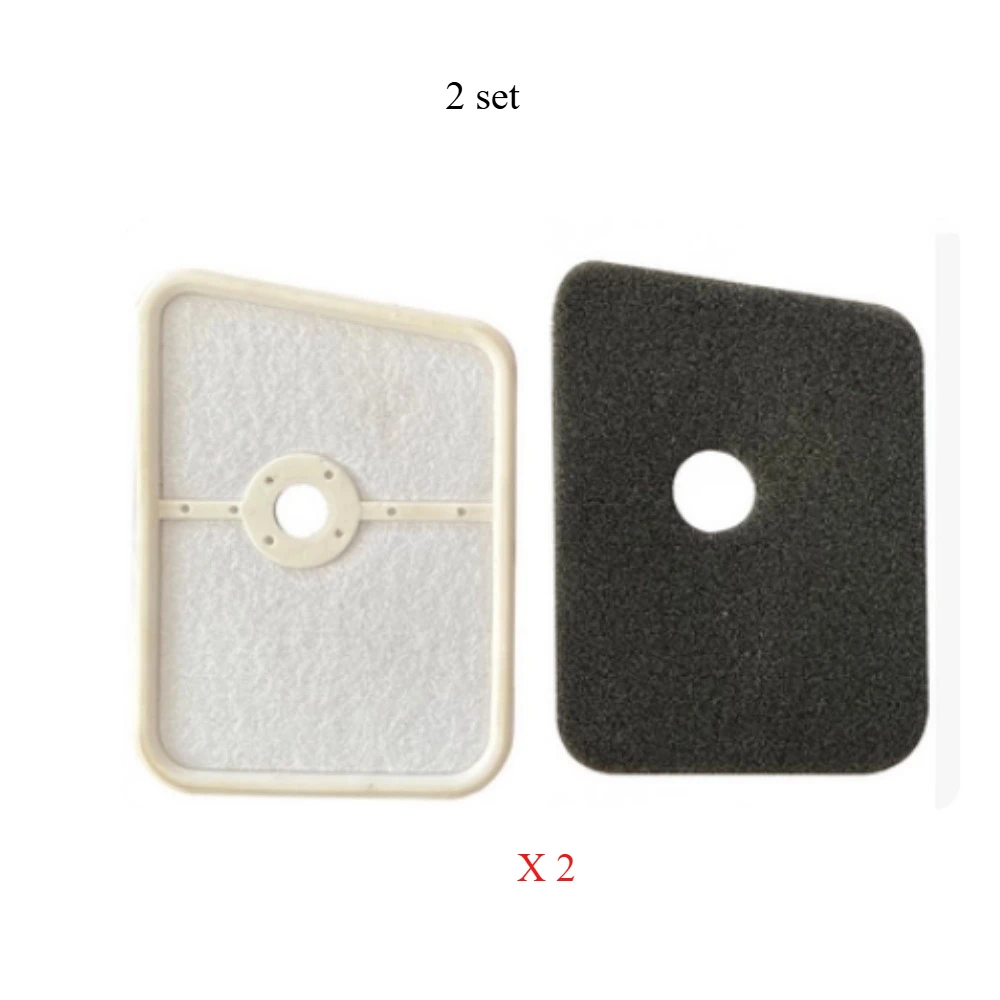 2Pcs Air Cleaner Filter for Hus 525, for Hus 525LK, for Hus RS, Chainsaw Trimmer Brush Cutter Blower