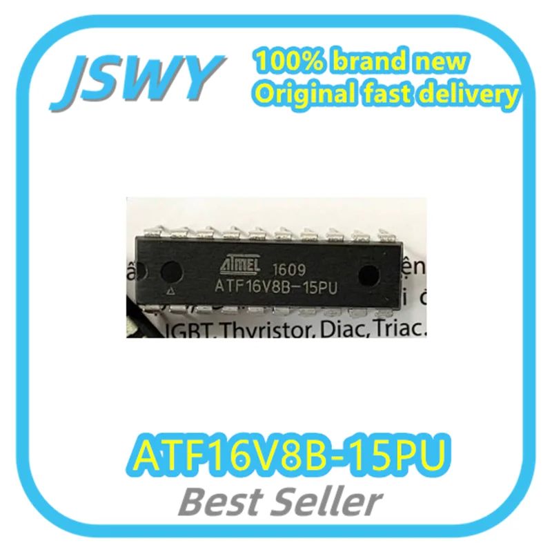 

(5/50pcs) ATF16V8B-15PU ATF16V8B DIP-20 Microcontroller Chip Original Ships Fast Brand New