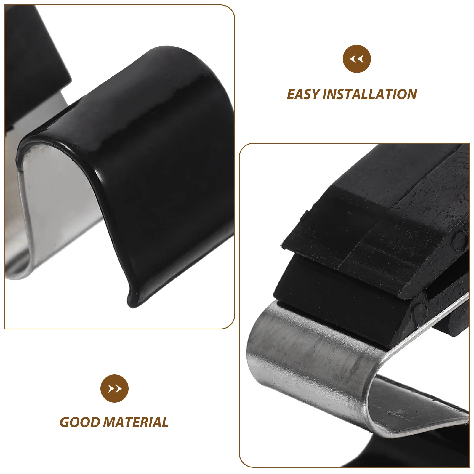 

Fuel Door Spring Clip Replacement Durable Aluminum Alloy for Gas Tank Cover Car Fuel Tank Lid Repair Door Spring