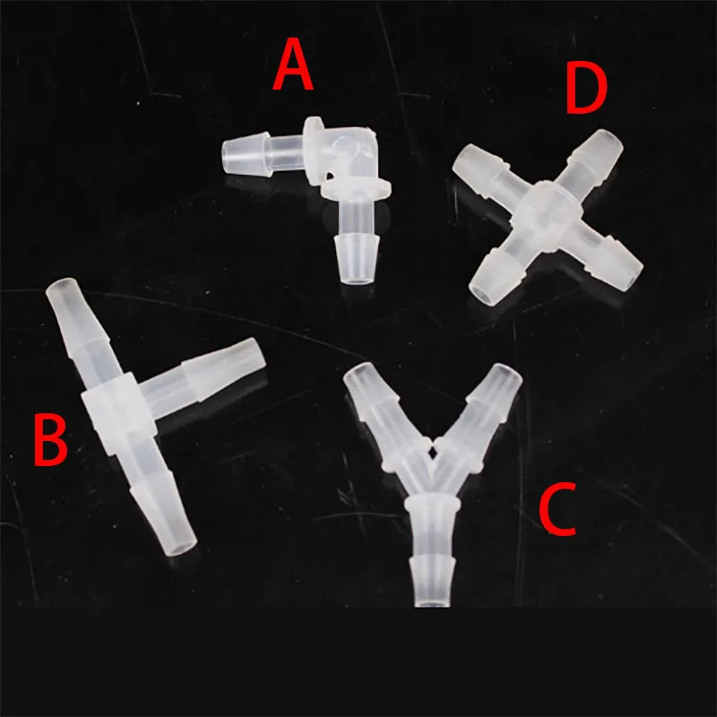 Two-way three-way shunt pipe plastic air duct t-type Y-type cross right angle air duct pagoda head shunt pipe