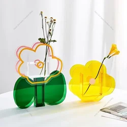 Nordic Simple Style Decoration Pieces Miniatures Garden Flower Vase Decorative Crafts Living Room Home & Garden Estátua FYFM