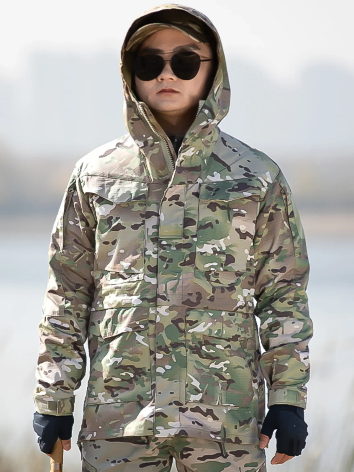 Archon tactical jacket M65 medium and long American windbreaker male special forces military fan jacket spring and autumn