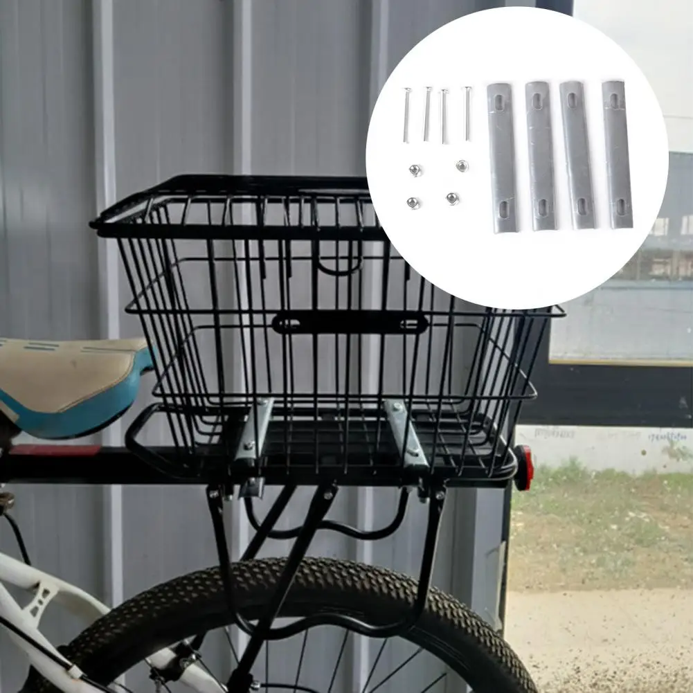 Anti-rust Fixing Hardware, Bicycle Installation Kit For Secure And Tight Basket Attachment To Bike Frame With Easy Setup