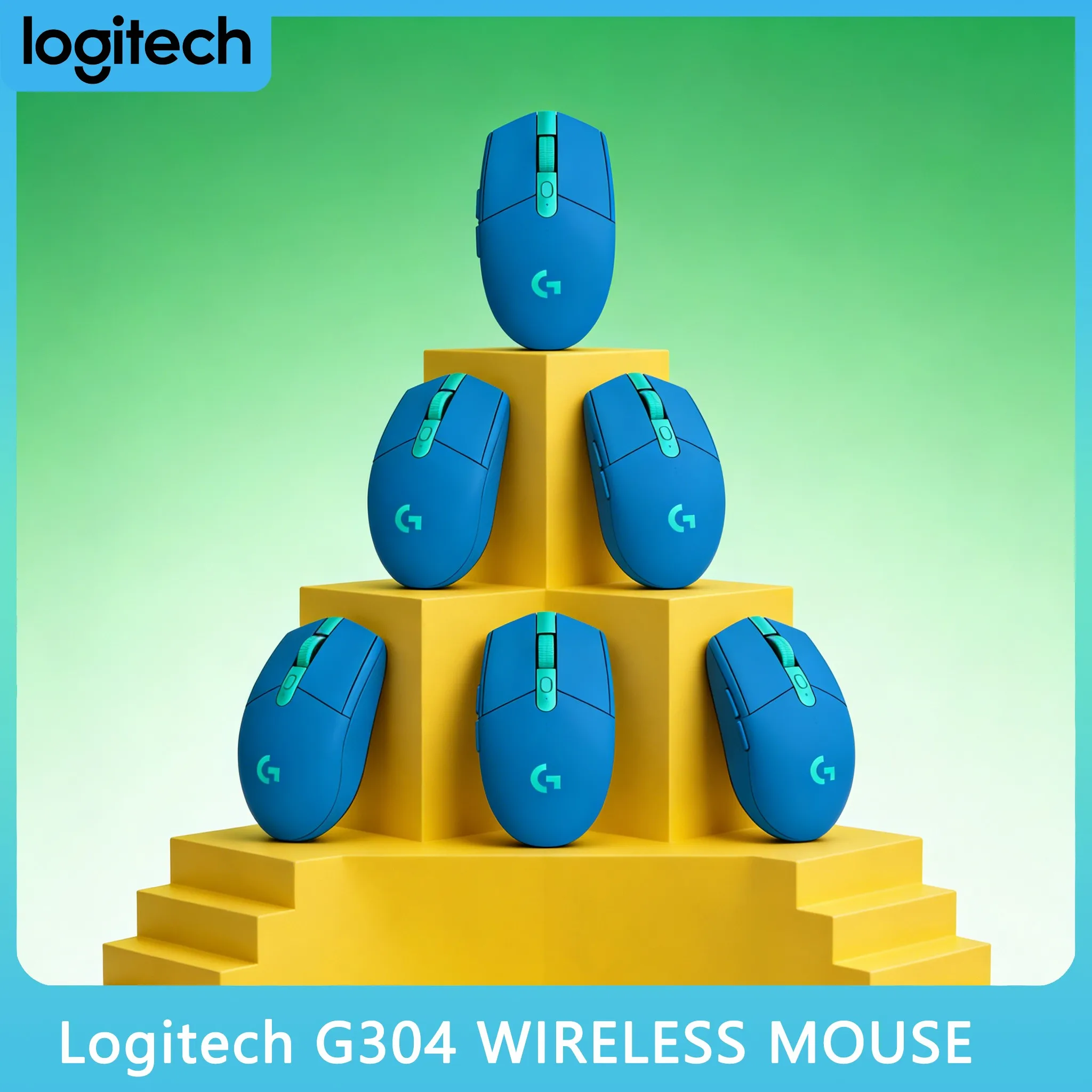 

Мышь Logitech G304/G305 LIGHTSPEED, игровой сенсор HERO 12K, 12 000 DPI, 6 кнопок, 250 часов автономной работы, черная