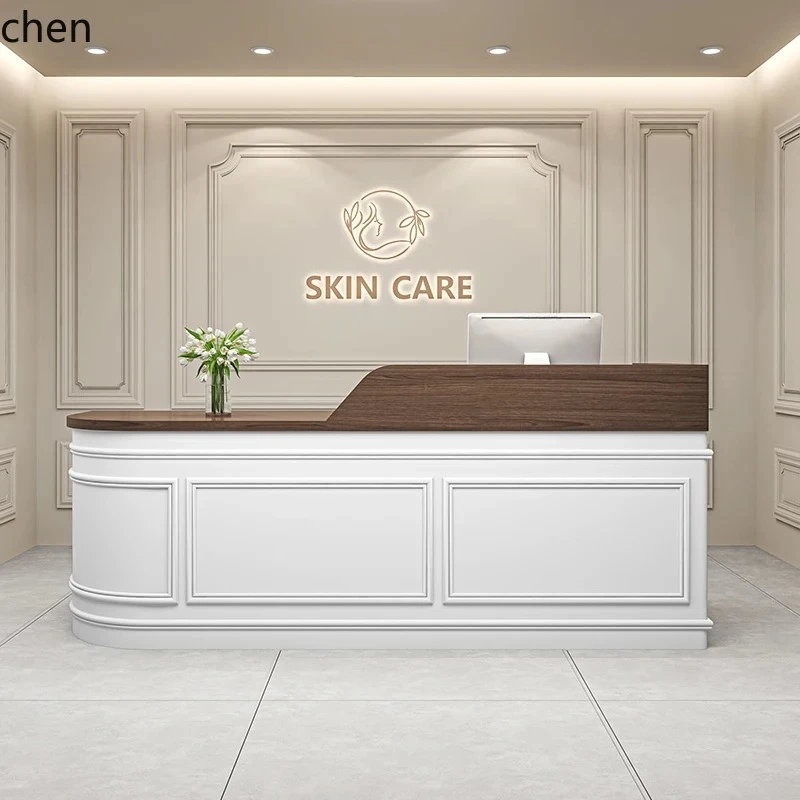 PYH clothing store checkout page beauty salon display cabinet corner simple milk tea shop bar table