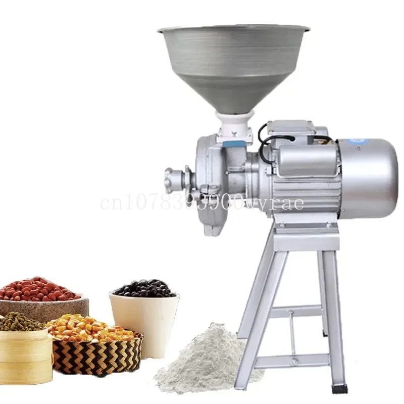 

Commercial Grinding Machine Electric Grain Mill Grinder for Dry Grain Soybean Corn Spice Herb Coffee Bean Crusher Pulverizer