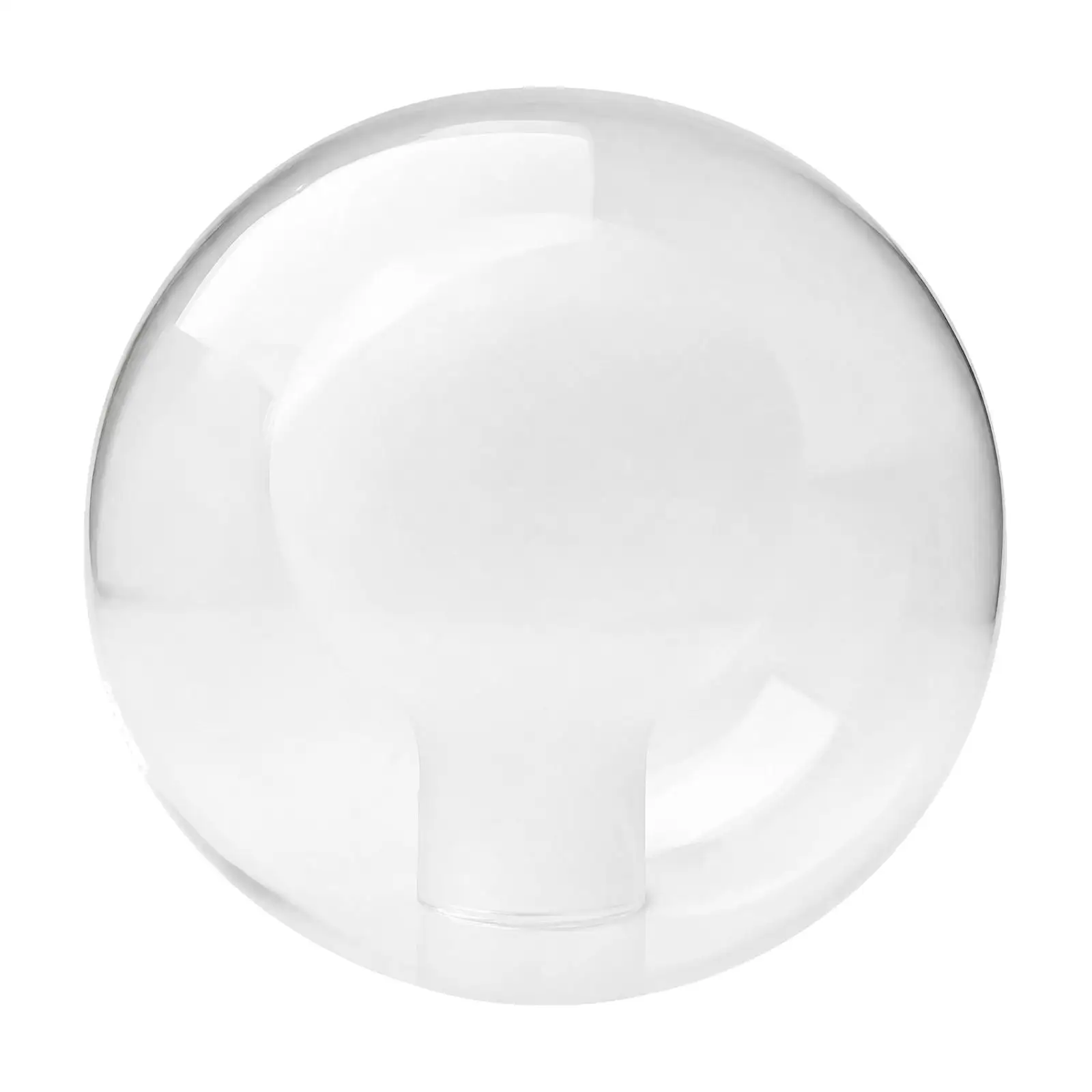 Round Clear Glass Lamp Shade Cover G9 Globe Pendant Light Replacement Spherical Lampshade for Chandelier Ceiling Fixture Modern