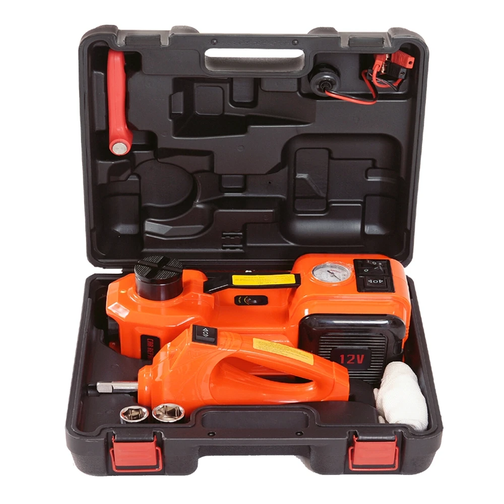 

2026 New 3inch Electric Hydraulic Floor Jack Electric Hydraulic Jack For Car 12 Volt Auto Electric Car Jack
