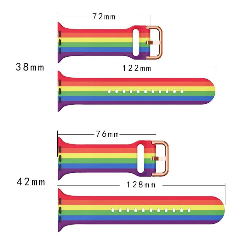 Apple Watch用プリントシリコンストラップ,バンド,ベルト,iwatchシリーズ9,8,7,6,5,4,3,3,se ultra,41mm, 45mm, 44mm 40mm, 38mm, 42mm, 49mm