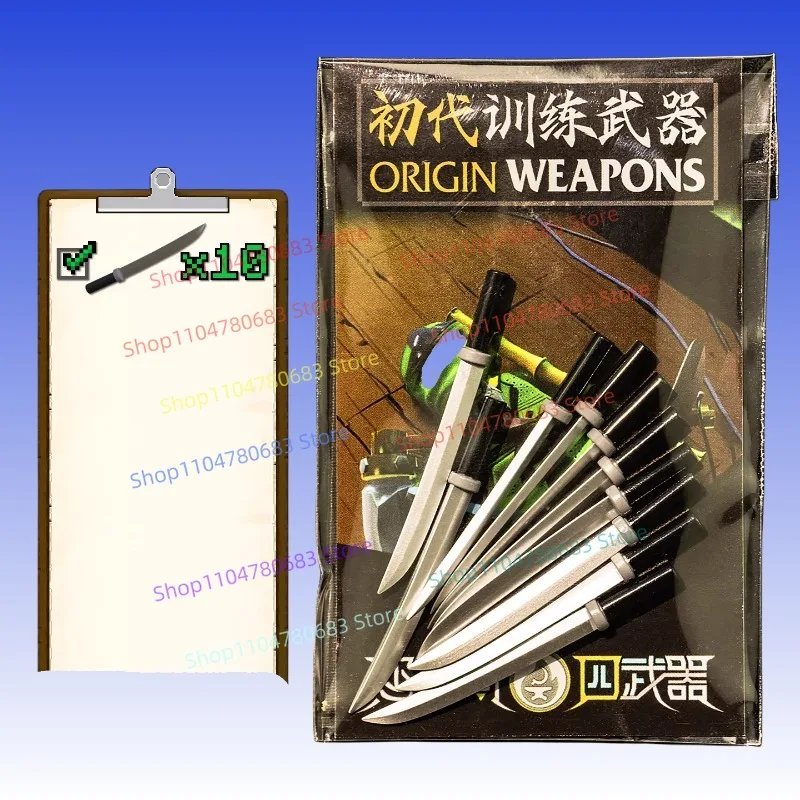 

MOC Building Blocks Minifigure Accessories Katana Assembly Model Ornament Anime TV Character Toy Holiday Gift Collection