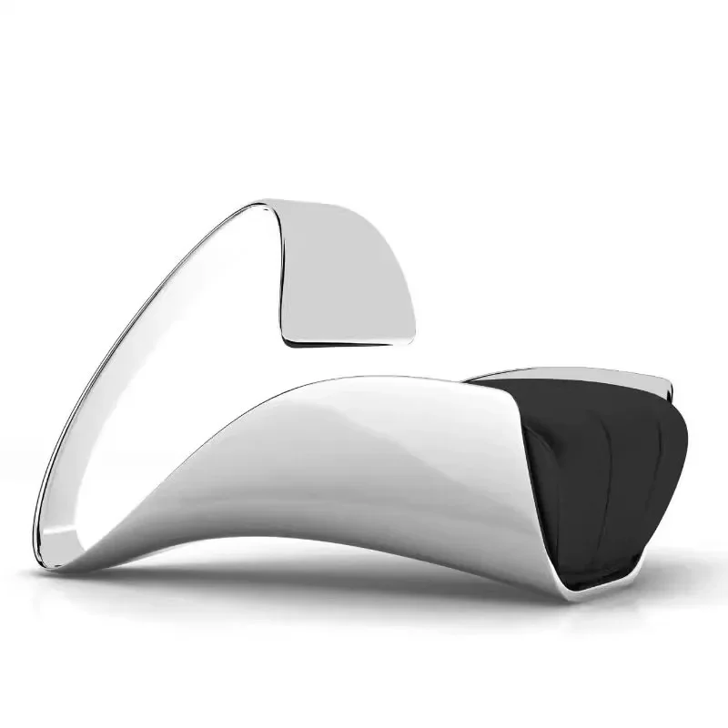 Modern fashion special-shaped fiberglass creative single leisure chair Nordic hotel model room villa chair