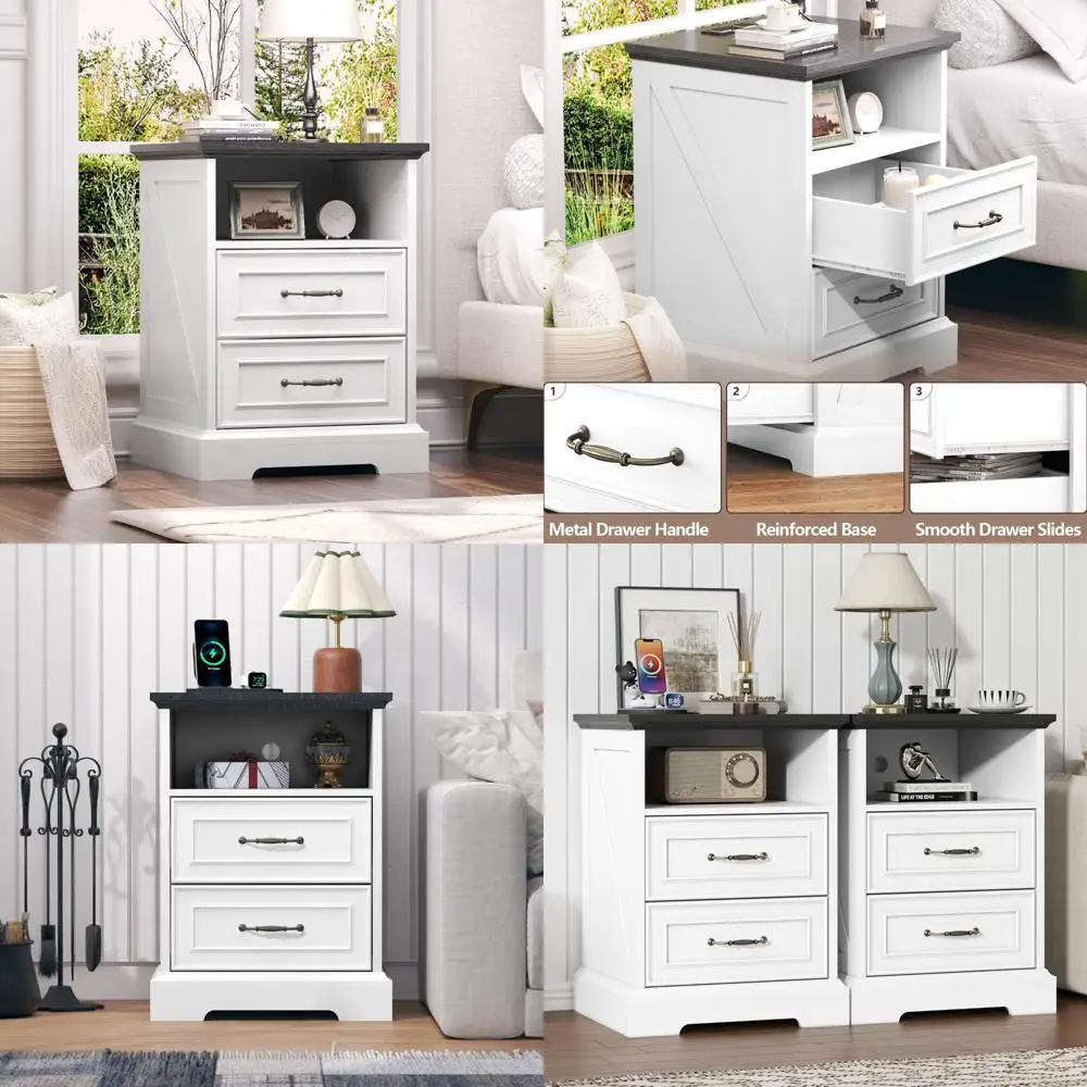 charging station nightstand, 18