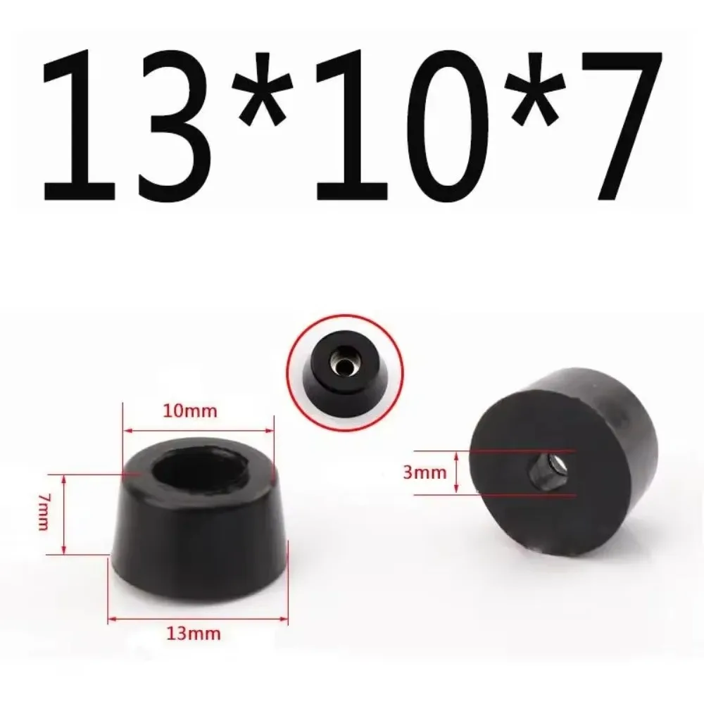 Case Feet Rubber Rubber Feet Round Anti-Slip Anti-Slip Bumper Pad Fine Grips Bumper Pad Table Chair Use