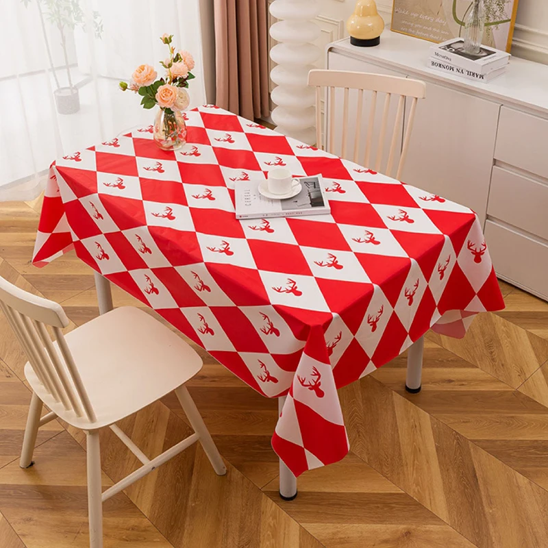 

JYMW153-A New Waterproof, Oil Proof, And Washable High-end Tablecloth With A Modern Home Style And Picnic Cloth Tablecloth