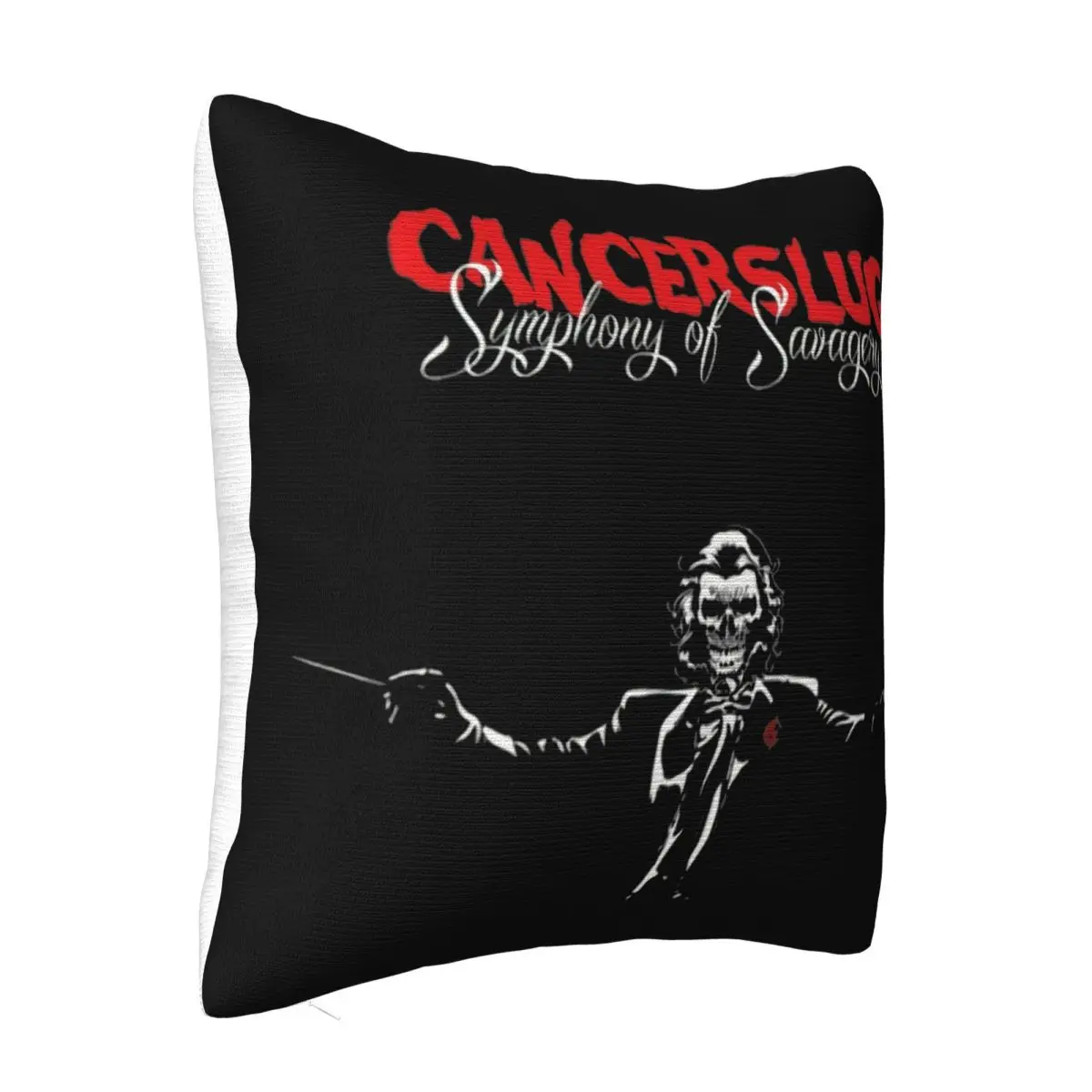 Mens Slim Fit Size S M L Xl 2Xl 3Xl Cancerslug Fitness Hot Sale Family Pop Youth Street Style Pillow Case