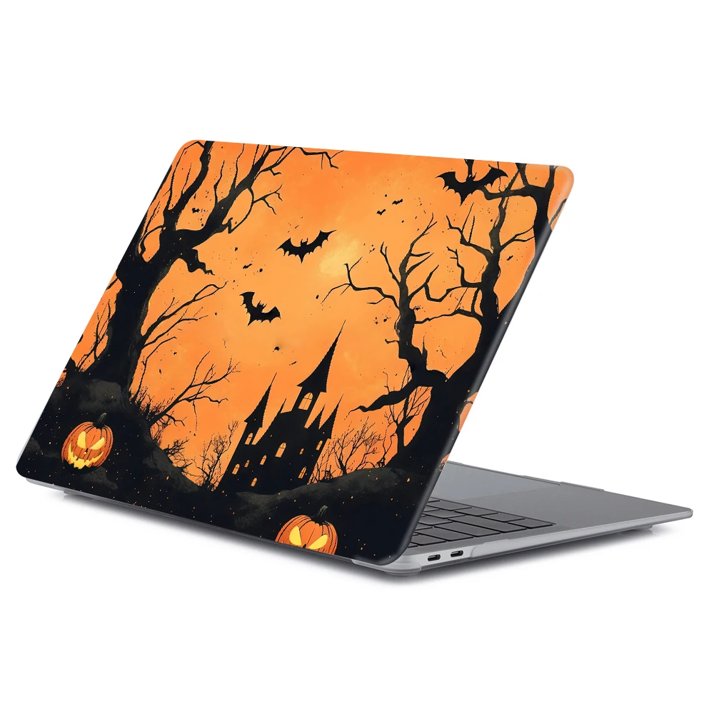 حافظة كمبيوتر محمول بتصميم Helloween لجهاز MacBook Pro 14.2 A2442 A2779 Mac book Air 13.3 M2 13.6 A2681 لجهاز MacBook 13 14 15 16 بوصة