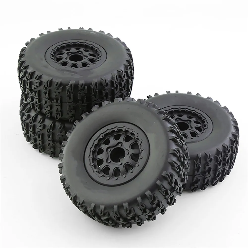 

4 PCS Wheel Tires B Type Nylon Tire RC Car Accessories for Huanqi 727 Slash M0188 P2046 113x45mm