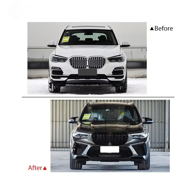 X5 E70 2011-2020 Car Bumper Grille Side Skirt Tuning Accessories Modification X5 E70 M Model Body Kit