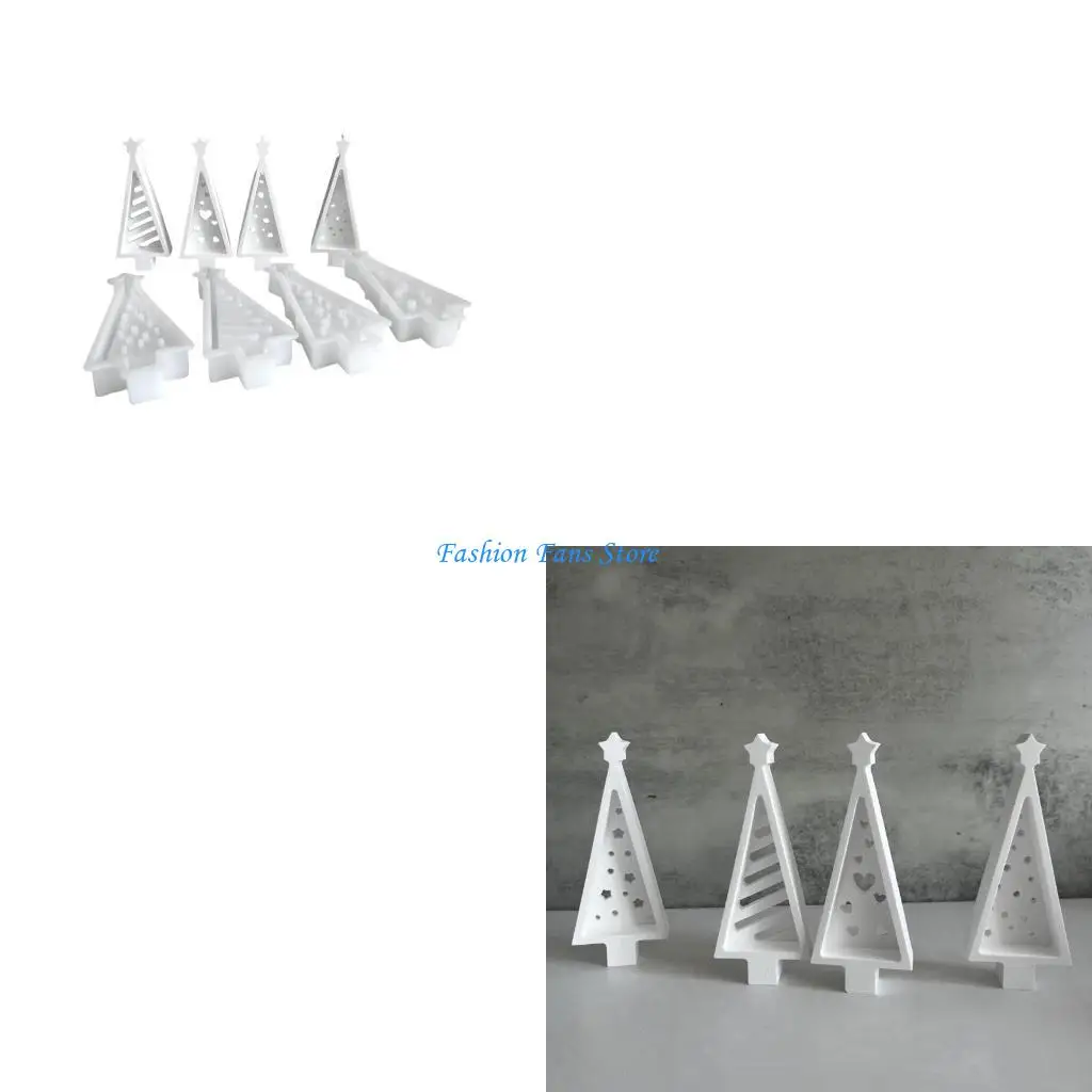 

Customizable Christmas Tree Photo Frame Resin Mold Flexible Silicone Mould for Unique Gifts and Seasonal Decorations