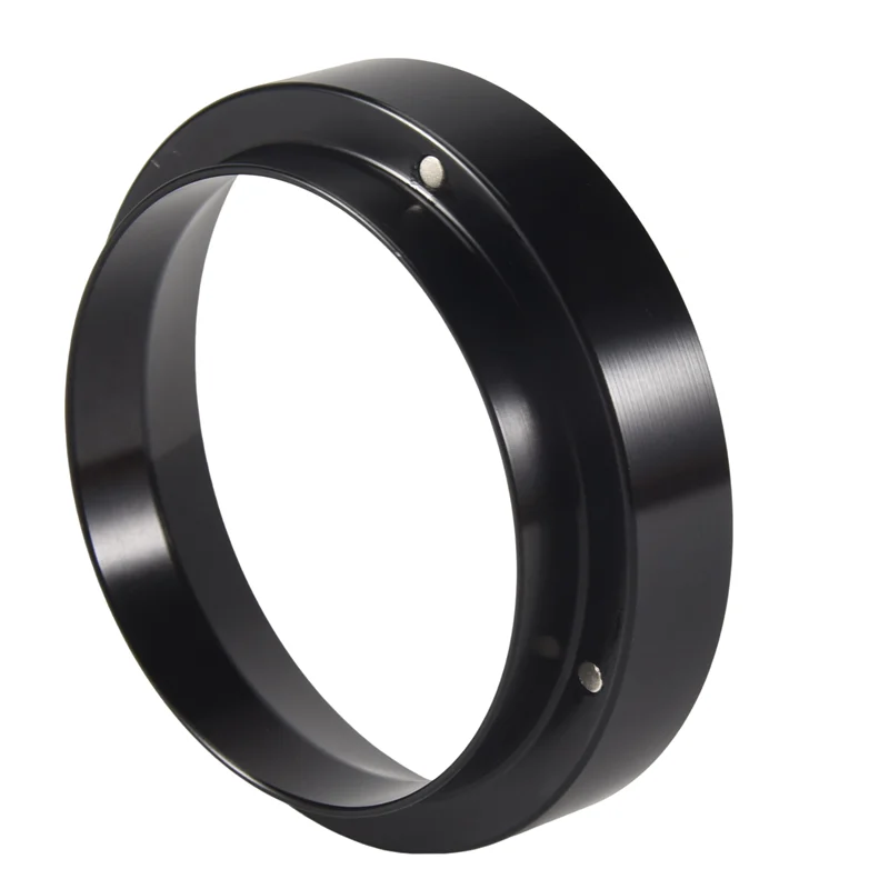 B59B-58MM Inteligentny pierścień dozujący ze stali nierdzewnej do zaparzania kawy w proszku Espresso Barista Narzędzie Tamper Lejek