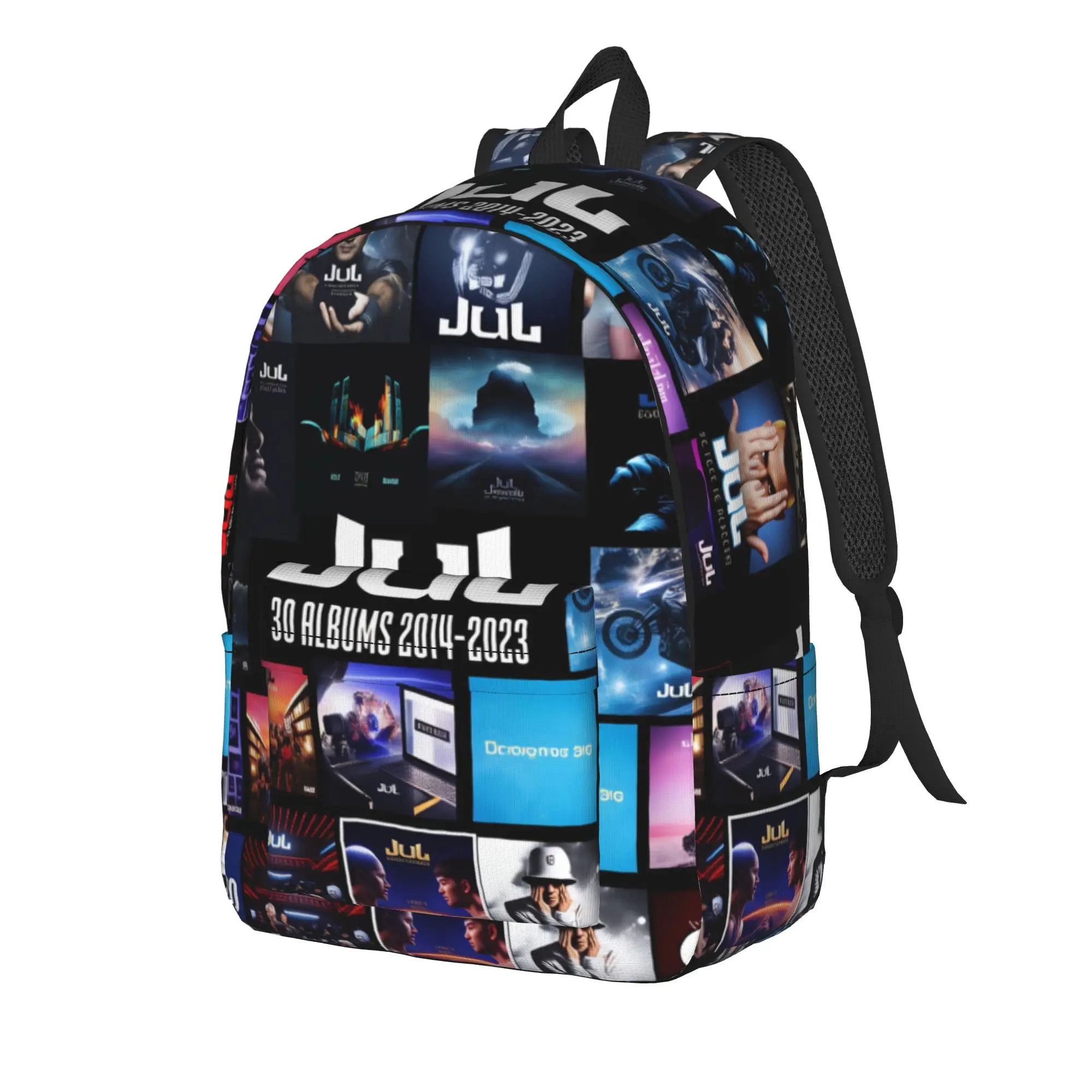 France Rapper Music JUL Backpack  Kawaii Backpacks Girl College Soft School Bags Design Rucksack