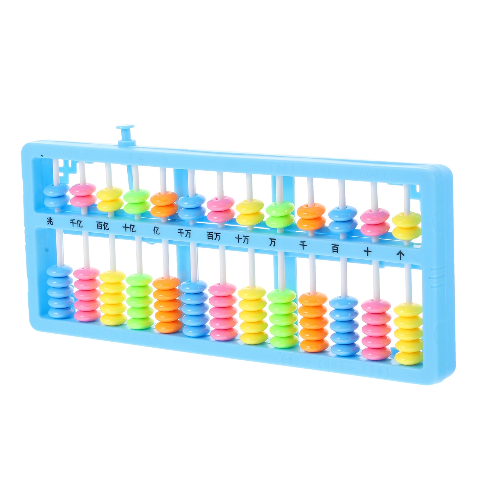 

Plastic Abacus 13 Digits Arithmetic Toy Single Row Counting Tool for Kids Math Calculator Intelligence Development