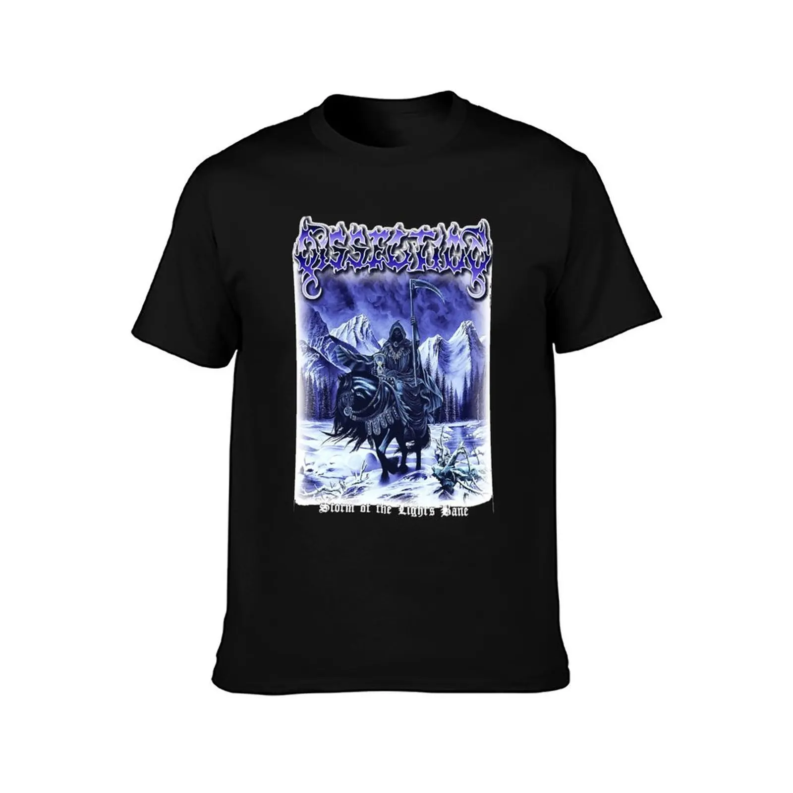 Storm of the Lights Bane by Dissection Classic Old School Black Metal Classic T-Shirt Fashion Casual Short Sleeve Top T-Shirt