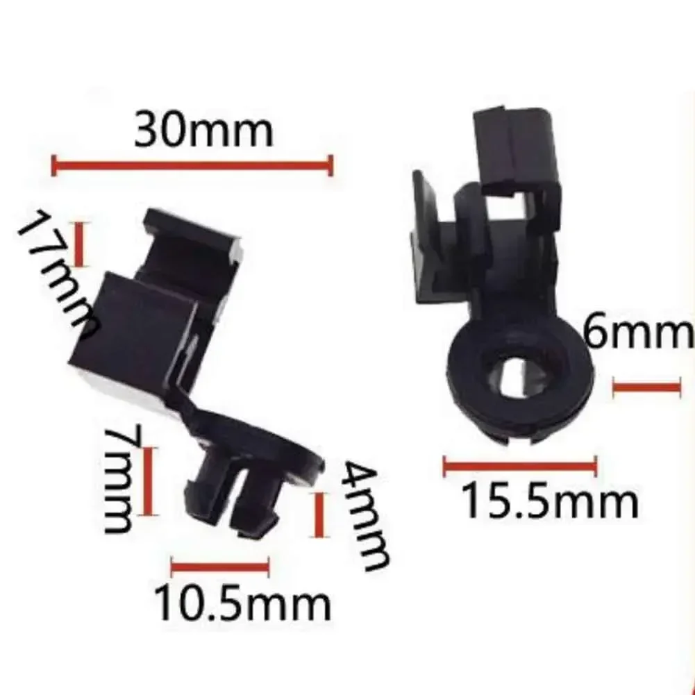 Clip de retención de palanca de capó de 2 uds, soporte de enlace pivotante para Suzuki Alto Splash Swift 09209M09L02, Clip de plástico