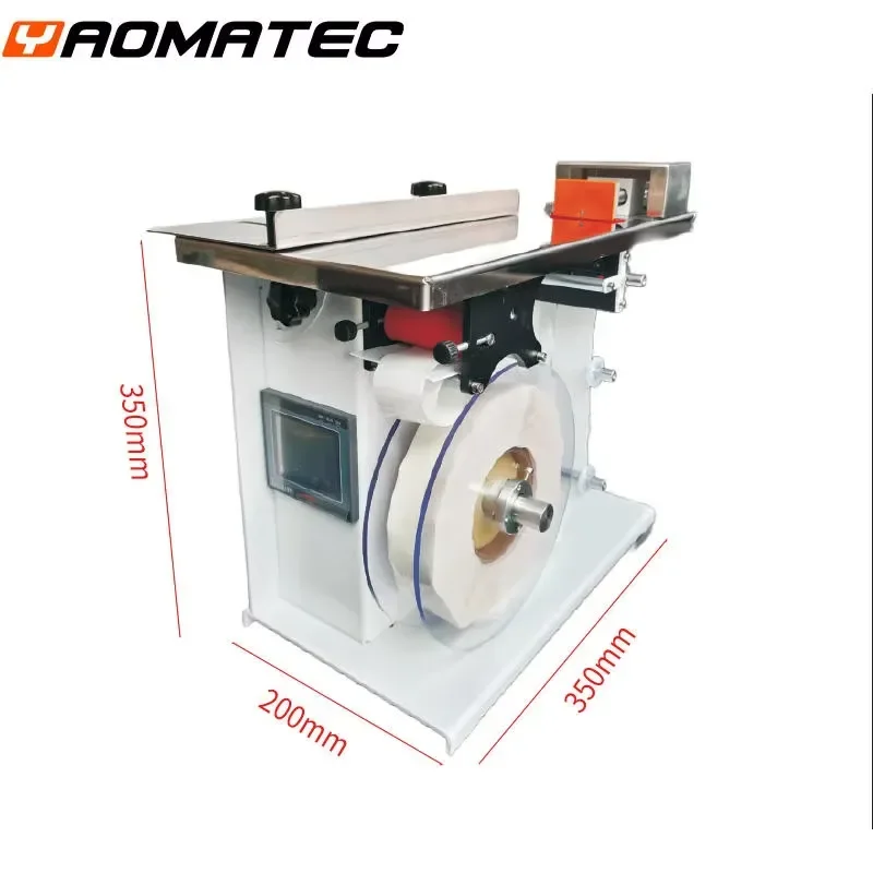 Yaomatec Automatic Right Angle Corner Labeling Machine for Box Carton Case High Precision Corner Labeling Machine