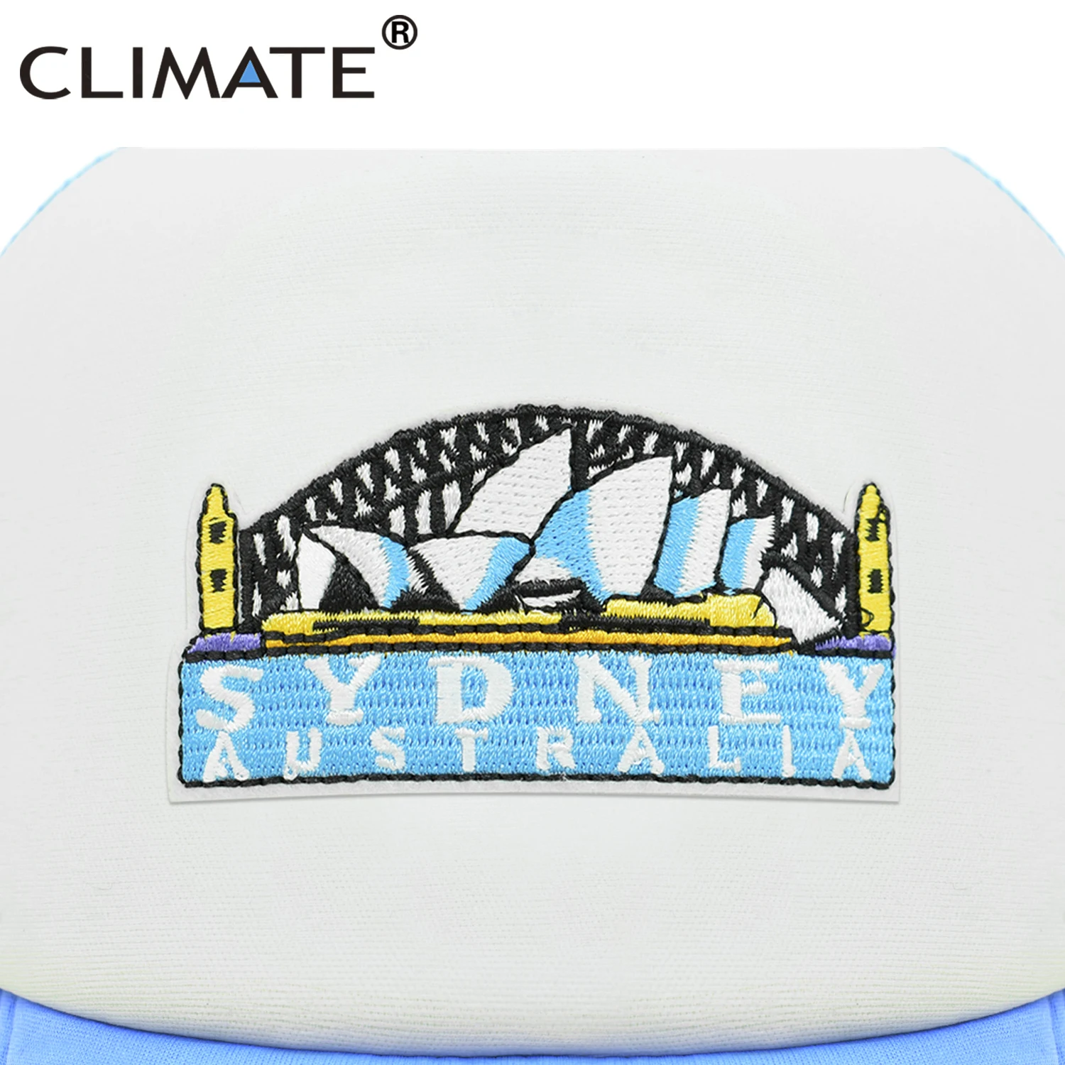 CLIMATE Sydney Australia Trucker Cap City Sydney Australian Trip Tours Cap Hat Cool Vacation Trucker Caps Mesh Cap Hat