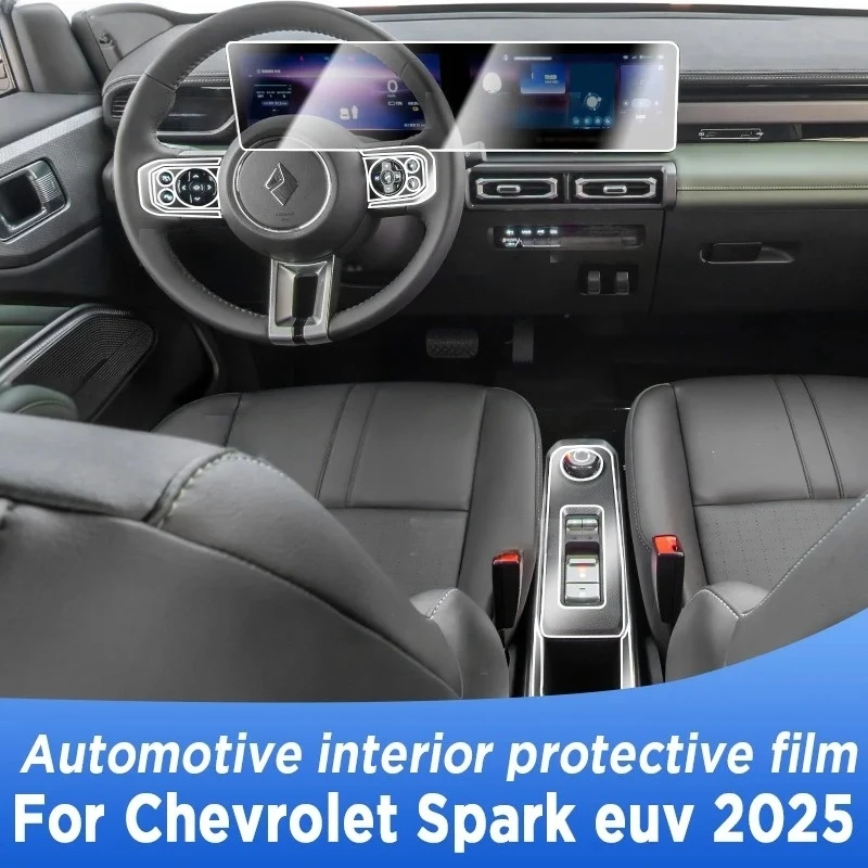

For Chevrolet SPARK euv 2025 Panel Navigation Screen Automotive Interior Protective Cover Film Anti-Scratch Sticker