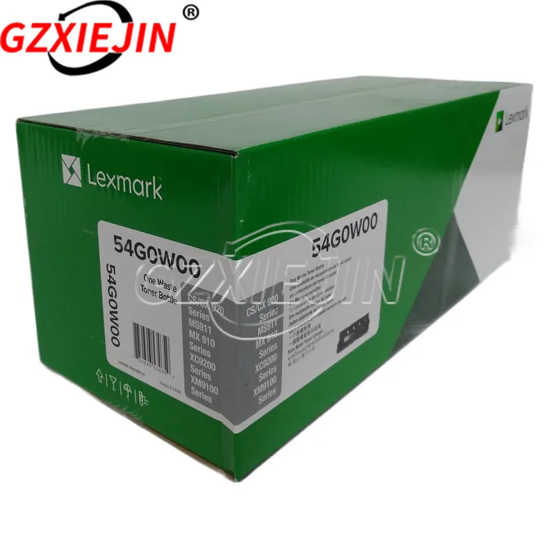 

For Lexmark CS921 CS923 CX920 CX922 CX923 CX924 MS911 MX911 MX912 XC9225 Printer 54G0W00 Waste Toner Bottle / Box / Container