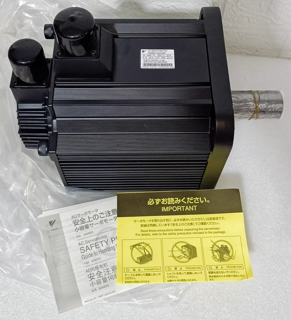 Brand new SGMGH-44ACA61 Servo motor，In Stock，Fast shipping SGMGH 44ACA61