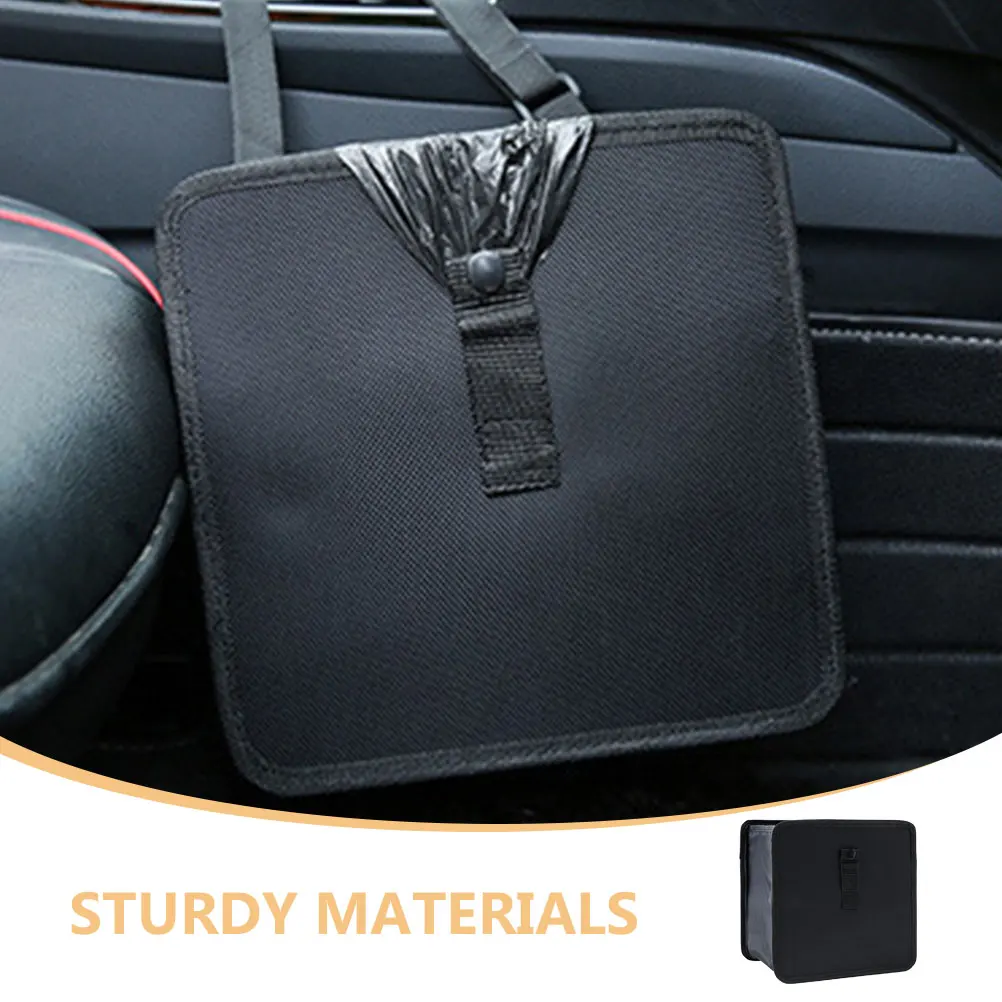 

Car Trash Bag Hanging Foldable Storage Organizer Car Trash Can Front Seat Back Seat Garbage Can for Small Cars Suv Trucks