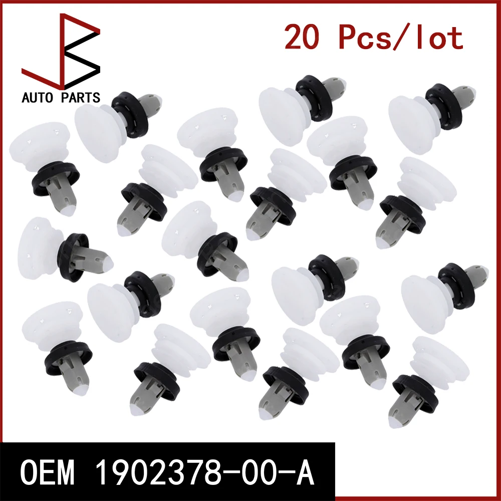

20 Pieces/lot New Universal Door Trim Clip for Tesla Model 3 Model Y OEM 1902378-00-A 190237800A 1902378 00 A