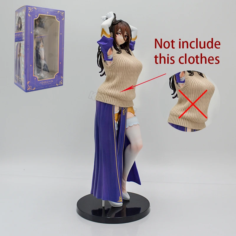 27cm PINKMANGO Shisuta-erufu Door Sorananiiro Anime Meisje Figuur Non/Zus Elf Actiefiguur Tsuki Uzaki Beeldje Model Pop Speelgoed