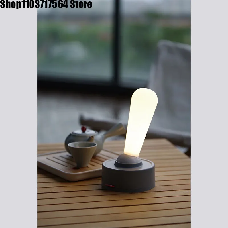 Nordic modern creative led rechargeable lamp lamp Bar restaurant cafe decorative atmosphere personalized table lamp