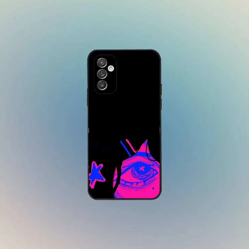 T-TV Girl Phone Case For Samsung S 25,24,23,22,30,21,10,9,Ultra,Plus,Lite,FE,4,5 G Black Soft Case