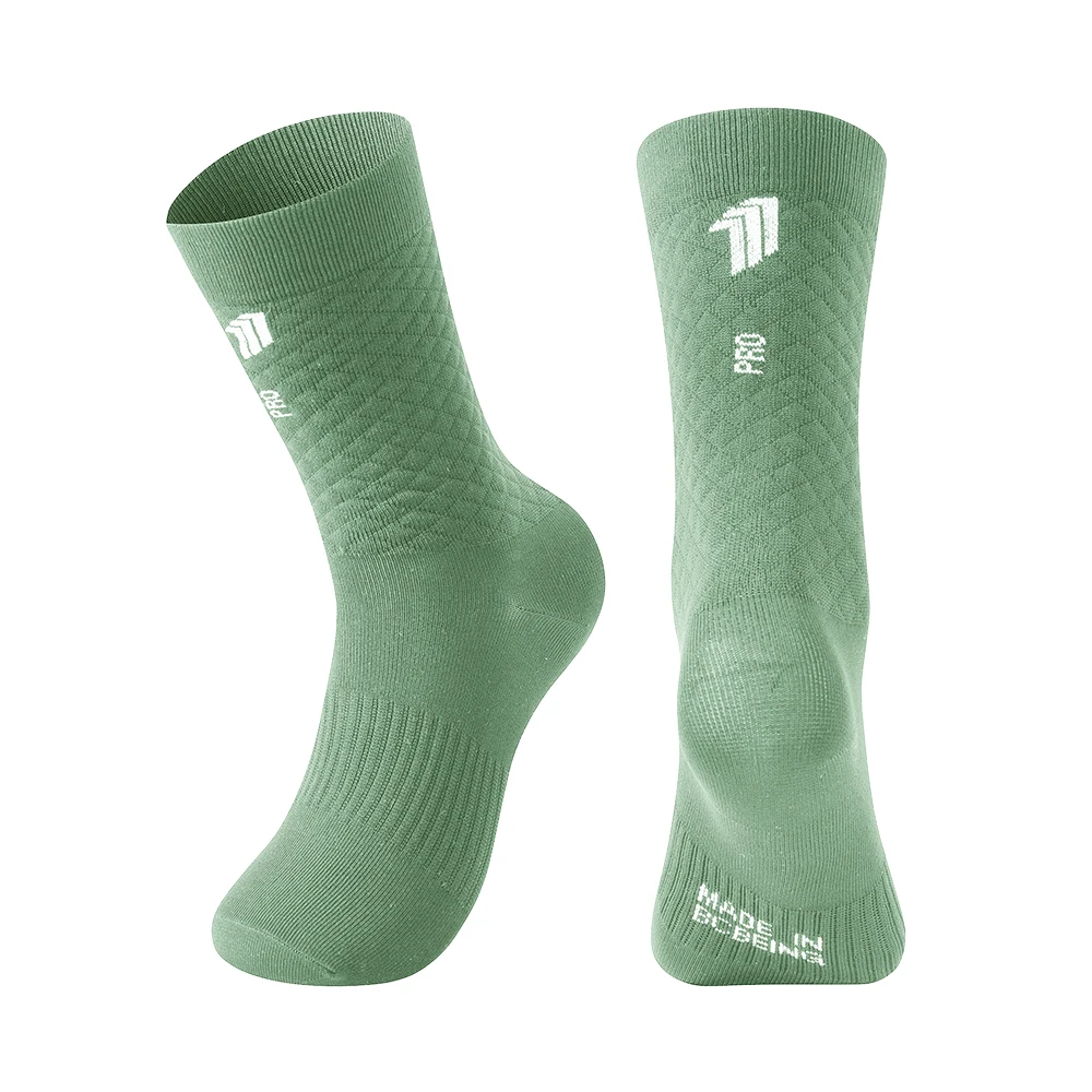 BCBE-ING Radsocken, atmungsaktiv, professionelle Sportsocken für Herren und Damen, bequeme, hochelastische, rutschfeste Outdoor-Fahrradsocken