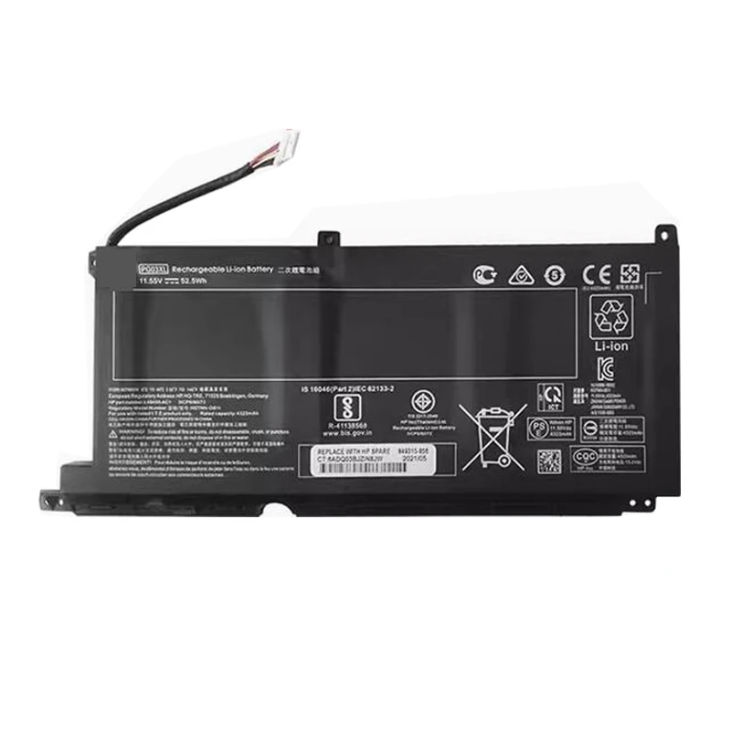 LMDTK New PG03XL Laptop Battery For HP Pavilion Gaming 15-DK dk0003nq 15-dk0020TX 15-ec 15-ec0000 OMEN 5X FPC52 HSTNN-DB9G