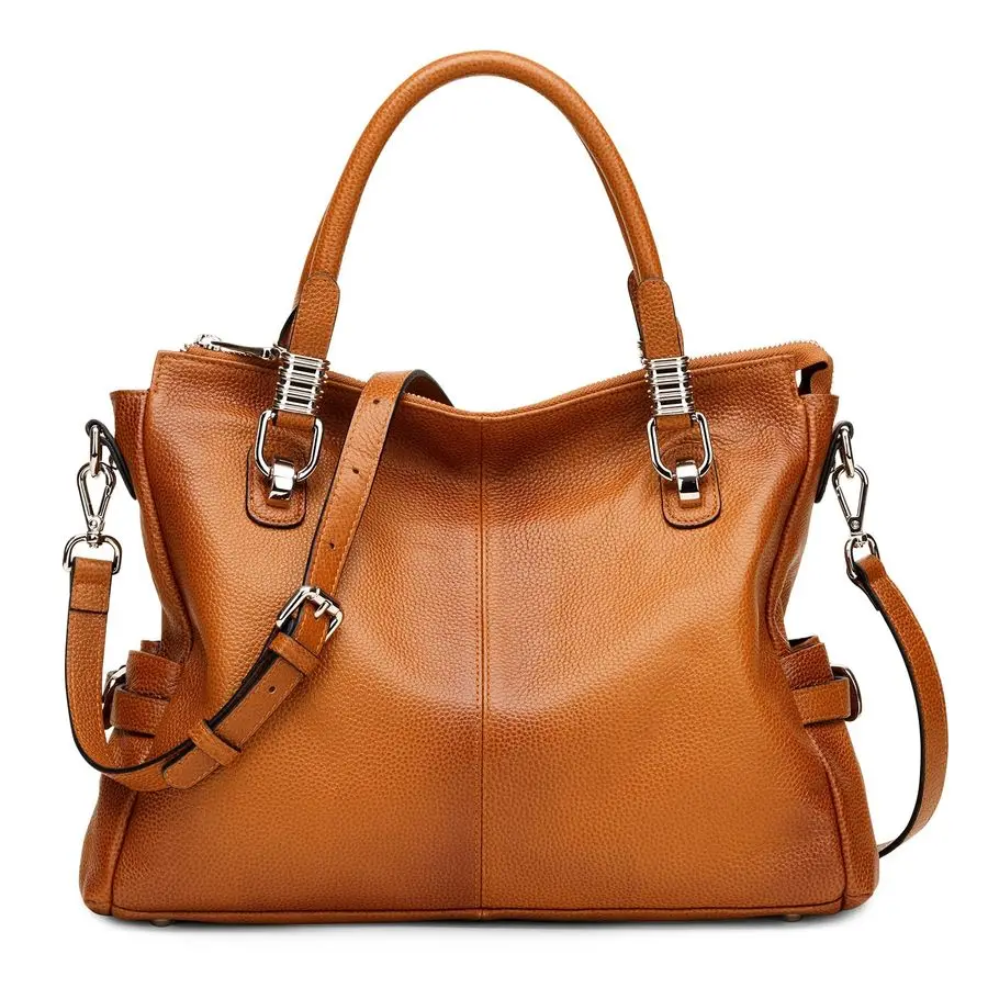 

Genuine Leather Handbag Shoulder Purse Satchel Tote Crossbody Bag