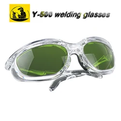 Lunettes de soudage IR3.0 IR5.0 Anti-UV, laser Anti-infrarouge, soudage à gaz, protection du travail spécialisé, Y-500