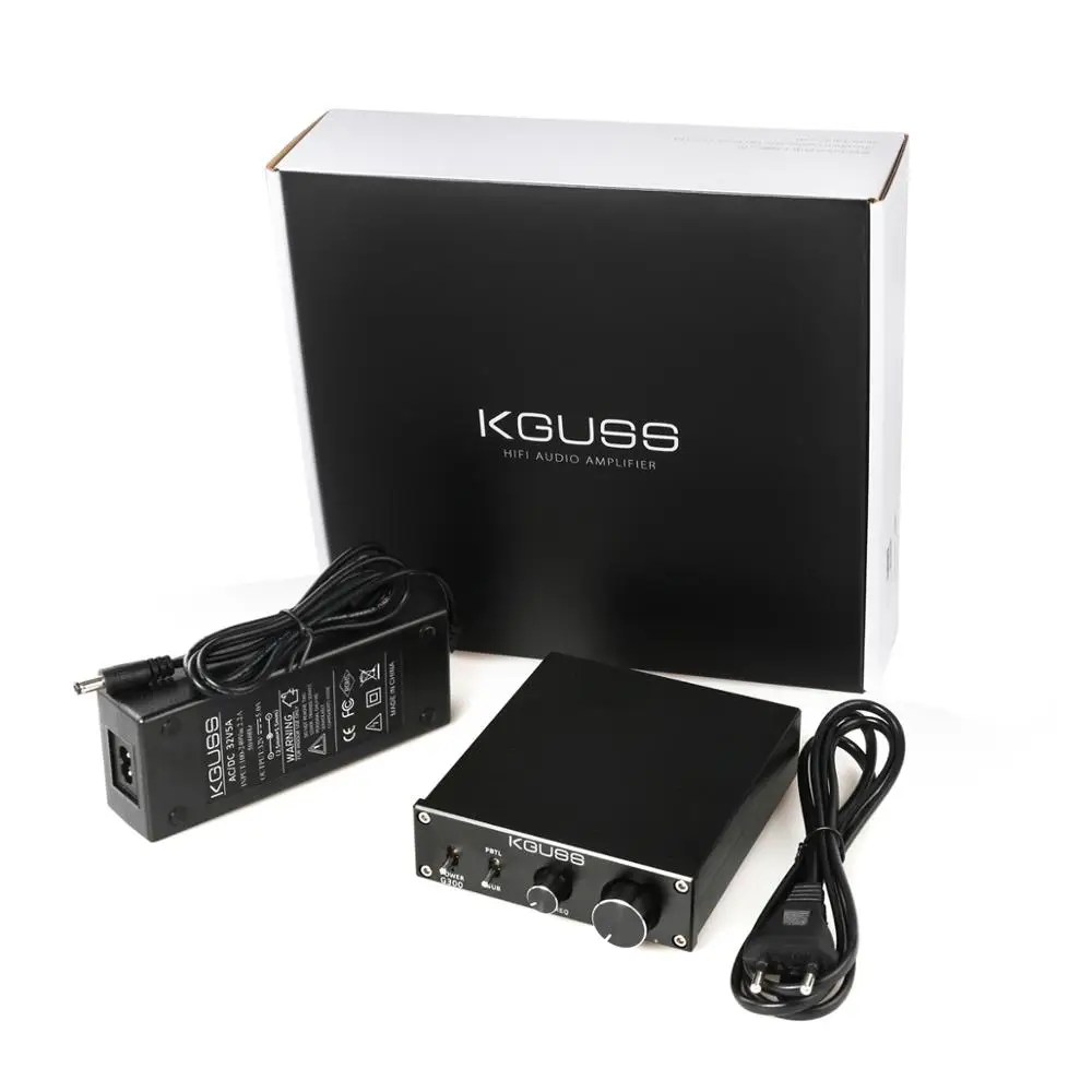 Imagem -06 - Kguss G300 Alta Fidelidade Classe d Subwoofer Amplificador de Áudio 300w Amp Graves Agudos Ajustar