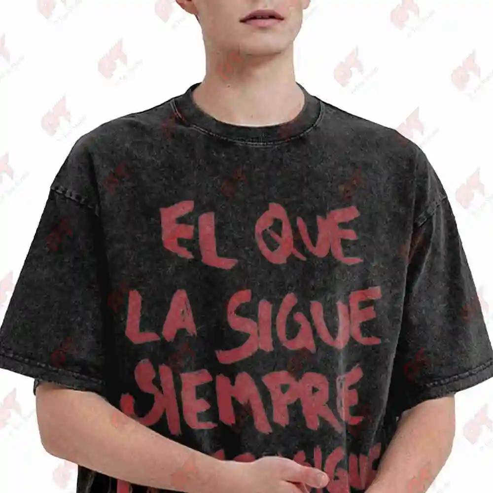 2026 Morad Sigue Tour Album Vintage Washed Tee Pure Cotton T-Shirt