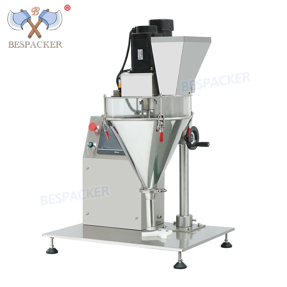 FT-100 Small and Convenient Desktop Flour Milk  Pemi-Automatic Powder Bag Filling Machine